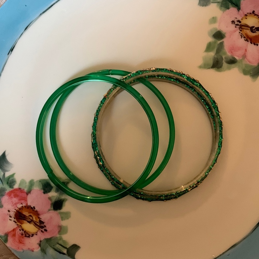Vintage Acrylic Bangles